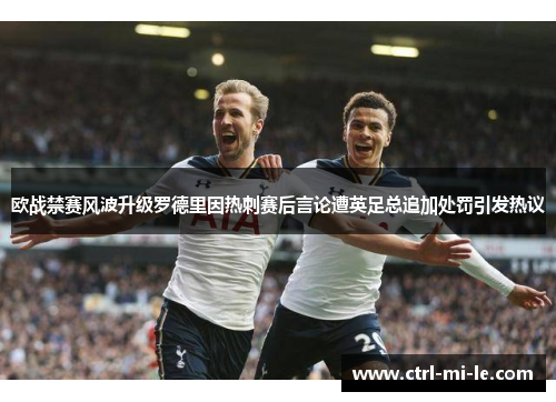 欧战禁赛风波升级罗德里因热刺赛后言论遭英足总追加处罚引发热议